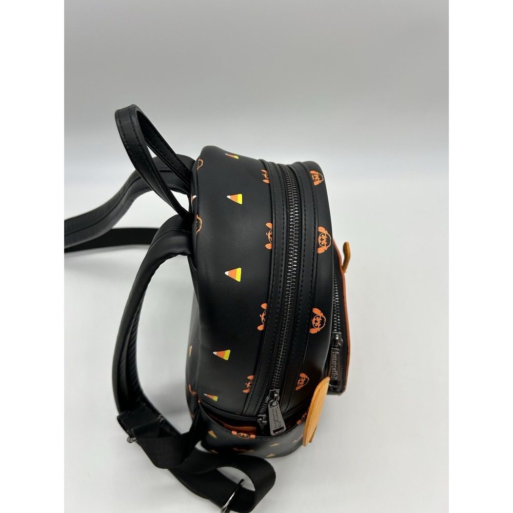 Disney Loungefly Boxlunch Exclusive Stitch Jack-o'-Lantern Pumpkin Mini Backpack - Picture 6 of 13